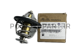 ترموستات | Hyundai/KIA Genuine Parts – Mobis | 255003C100 ترموستات سانتافه ۲۰۰۸ و انواع مدلهای کیا و هیوندای | ترموستات | Genuine Parts | آزرا TG – جنسیس کوپه BK – سانتافه CM – سوناتا NF – وراکروز EN ix55 – اپیروس GH – موهاوی HM – کارنیوال VQ – سورنتو BL – جنسیس BH سانتافه ۲۰۰۸ و انواع مدلهای کیا و هیوندای | ترموستات | Genuine Parts | آزرا TG – جنسیس کوپه BK – سانتافه CM – سوناتا NF – وراکروز EN ix55 – اپیروس GH – موهاوی HM – کارنیوال VQ – سورنتو BL – جنسیس BH